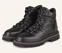 Schnürboots - SCHWARZ