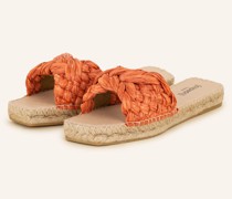 Pantoletten - ORANGE