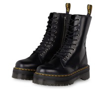 Plateau-Biker Boots JADON - SCHWARZ