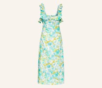 Leinenkleid HIGH TIDE mit Volants