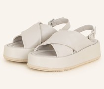Plateau-Sandalen BASSIMA - CREME