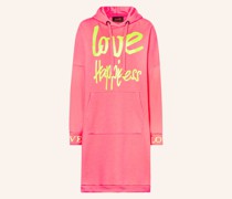 Hoodie-Kleid LOVE HAPPINESS
