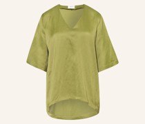 Blusenshirt mit Leinen und 3/4-Arm