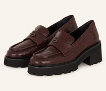 Loafer CLAYMENCE - DUNKELROT