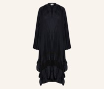 Plisseekleid RIVERSO mit Mesh