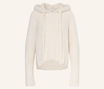 Strick-Hoodie mit Alpaka