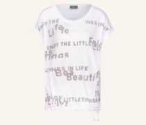 T-Shirt mit Schmucksteinen