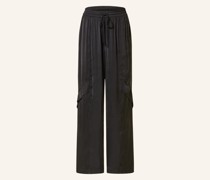 Satinhose PERRE im Jogging-Stil