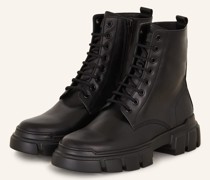 Schnürboots - SCHWARZ
