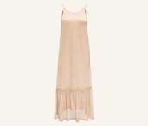 Plisseekleid mit Glitzergarn