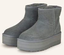 Boots CLASSIC MINI PLATFORM - GRAU