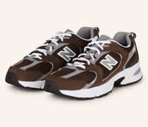 Sneaker 530 - DUNKELBRAUN/ WEISS