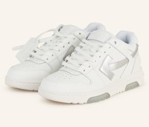Sneaker OUT OF OFFICE - WEISS/ SILBER