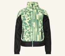 Fleecejacke FLEESKI Y2K im Materialmix