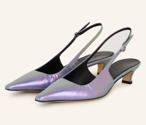 Slingpumps CATRINA - HELLBLAU/ ROSA