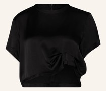 Blusenshirt IRWIN aus Satin