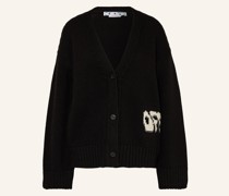 Oversized-Strickjacke