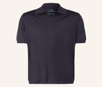 Strick-Poloshirt