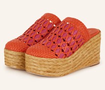 Plateau-Wedges NAIA - ORANGE/ PINK