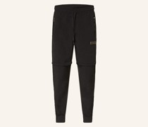 Track Pants mit abnehmbaren Beinenden