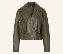 Lederjacke