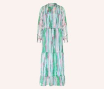 Kleid SILO mit Glitzergarn und Volants