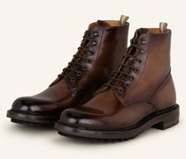 Schnürboots BRISTOL 003 - DUNKELBRAUN