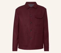 Overjacket mit Seide