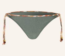 Triangel-Bikini-Hose CRETE mit Glanzgarn
