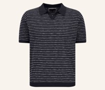 Strick-Poloshirt