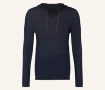 Strick-Hoodie THO10KKER mit Leinen