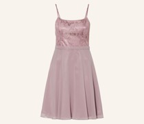 Cocktailkleid mit Spitze und Cut-out