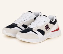 Sneaker - WEISS/ DUNKELBLAU