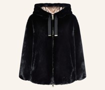 Kunstpelz-Jacke