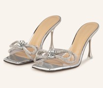 Mules - WEISS/ SILBER