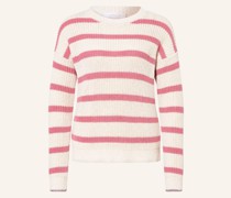 Pullover mit Glitzergarn