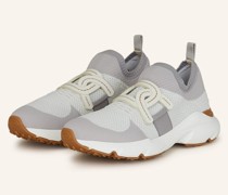 Slip-on-Sneaker - WEISS/ HELLGRAU