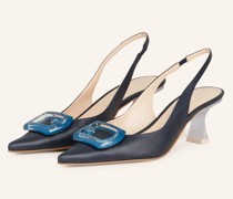 Slingpumps PARMA - DUNKELBLAU