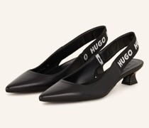Slingpumps REBECCA - SCHWARZ