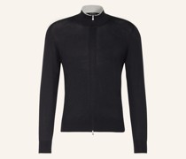 Strickjacke mit Seide