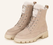 Schnürboots - BEIGE