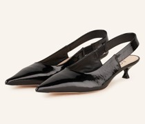 Lack-Pumps LENOR - SCHWARZ