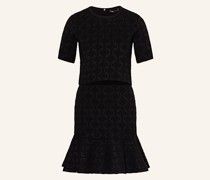 2-in-1-Kleid REVE BLACK mit Glitzergarn