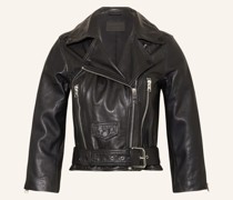 Lederjacke BROOKES mit 3/4-Arm