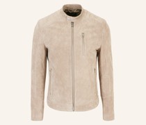 Lederjacke