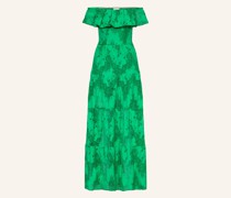 Off-Shoulder-Kleid aus Spitze