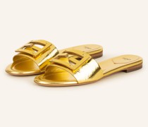 Pantoletten - GOLD