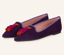Ballerinas ANGELIS - DUNKELLILA