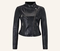 Lederjacke