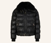 Lederjacke